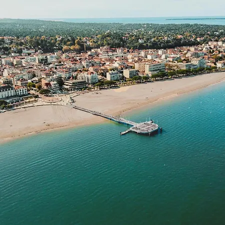 T2 Moderne Pres Du Port De Avec Parking, Balcon Et Wi-fi - Fr-1-474-240 La Teste-de-Buch